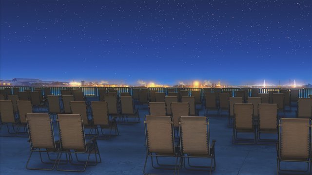 Nagoya Port fireworks viewing spot